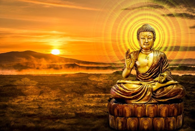 Сиддхартха Гаутама статуя