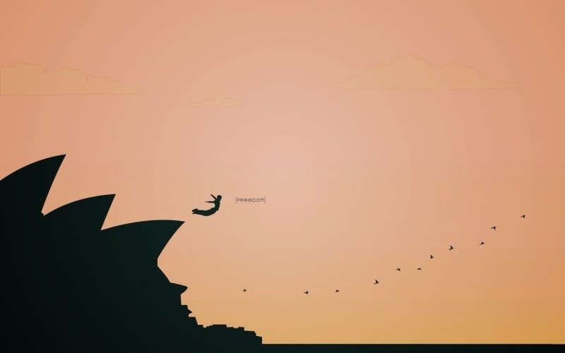 Фон для рабочего стола Свобода