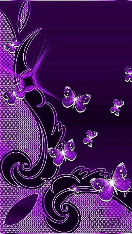 Сиреневый фон