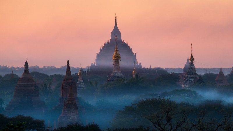 Туманный храм Китай