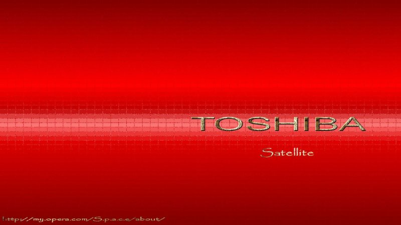 Обои на рабочий стол Toshiba