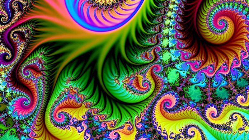 Яркие узоры