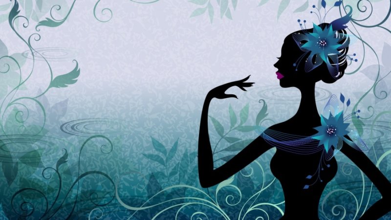 Женский силуэт