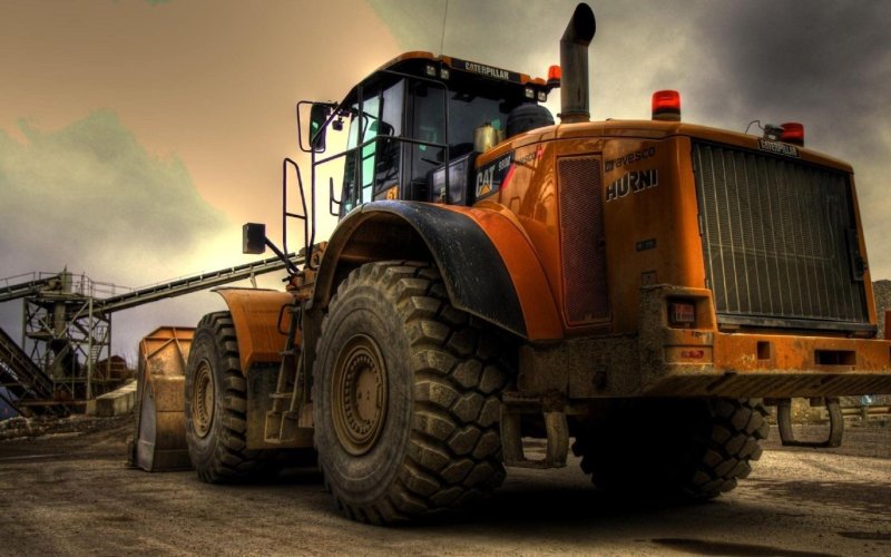 Бульдозер Катерпиллер обои