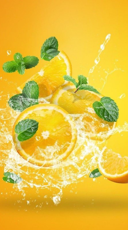 Фрукты в воде