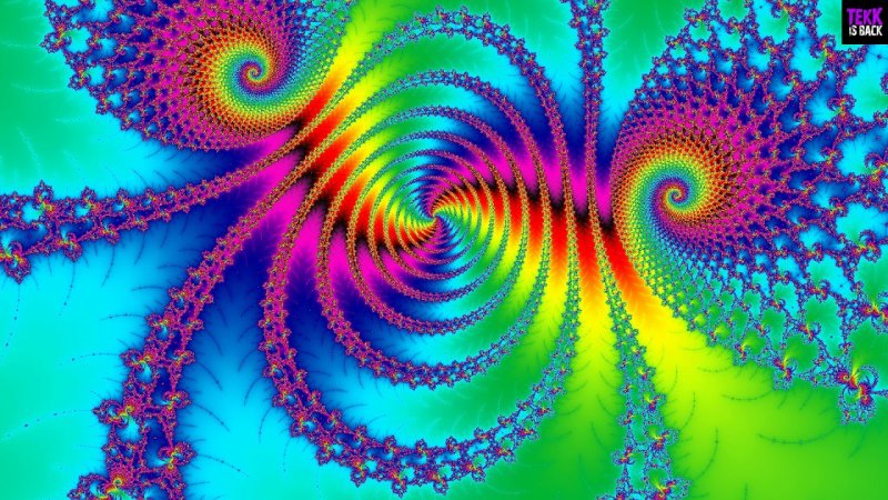 Фрактал спираль