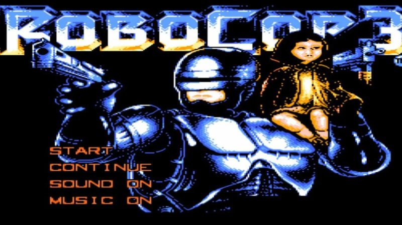 Robocop 3 NES обложка