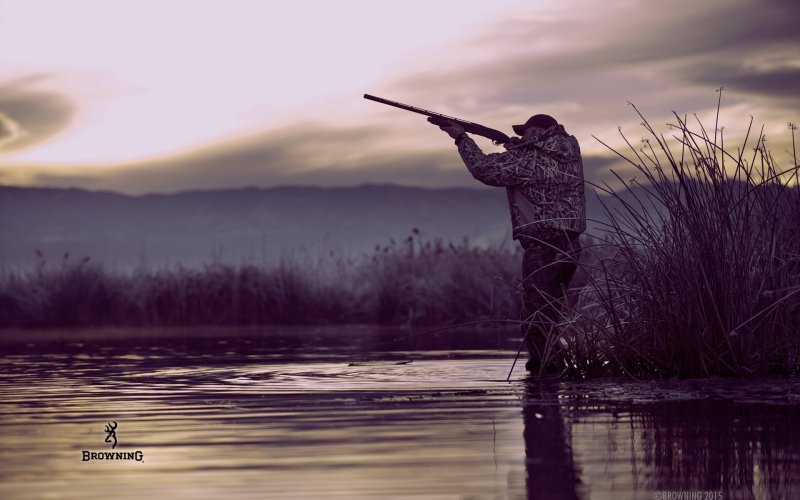 Фон рабочего стола охота