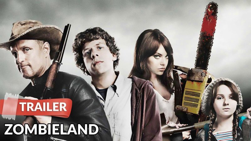 Эмма Стоун добро пожаловать в Зомбилэнд