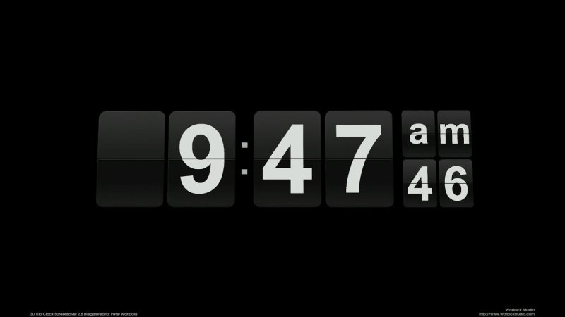 Заставка на часы