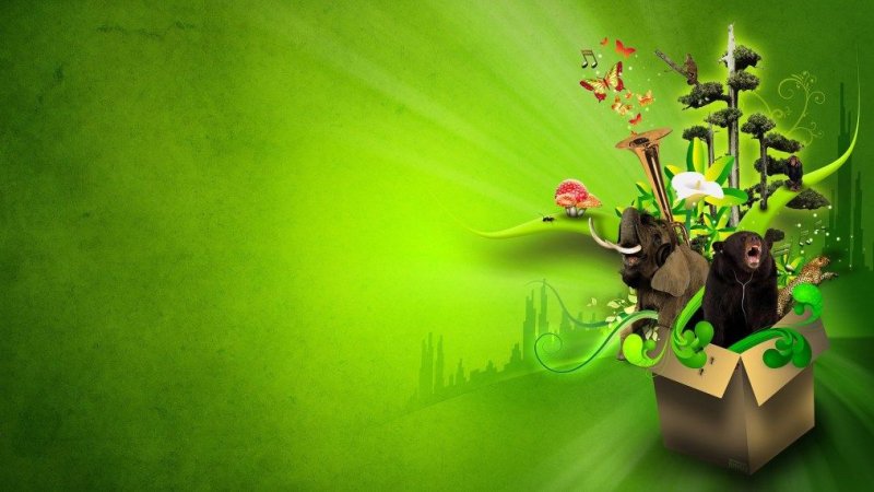 Фон животные