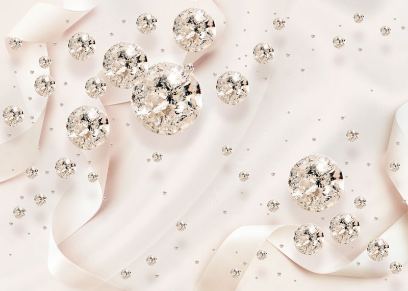Фотообои с бриллиантами