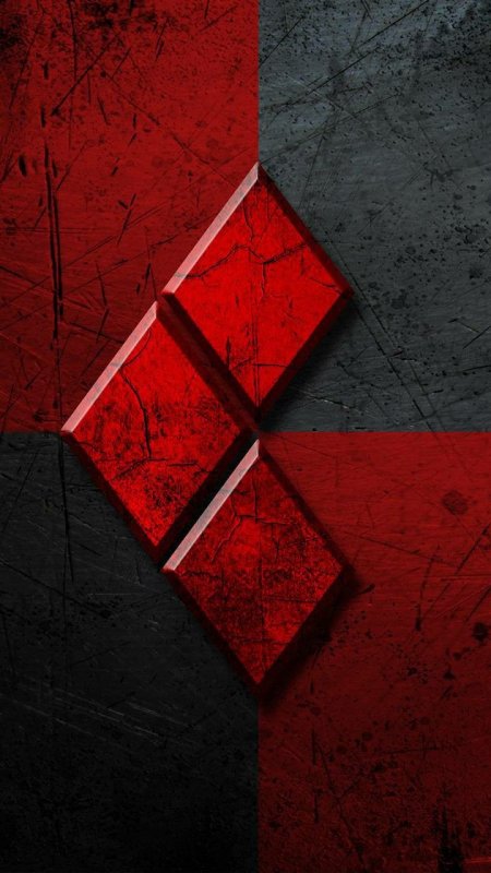 Красная абстракция