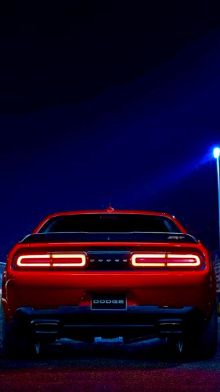 Dodge Challenger Hellcat 4k