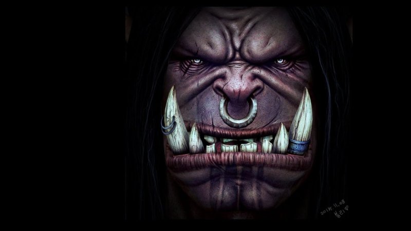 Орк варкрафт 3д