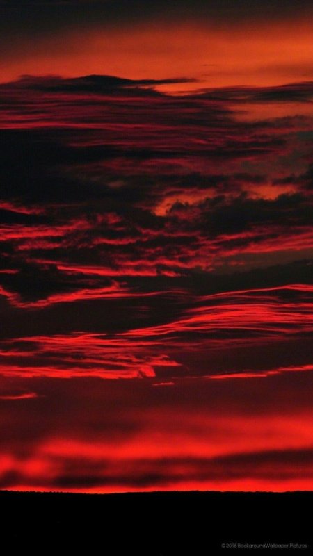 Красное небо