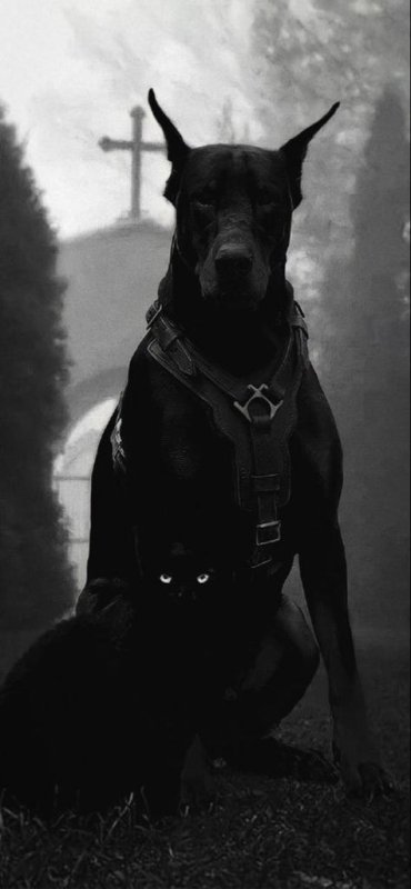 Доберман собака