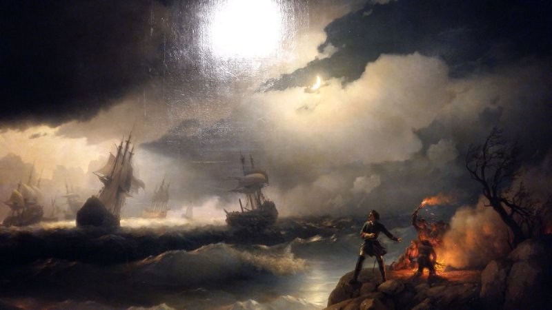 Айвазовский художник девятый вал