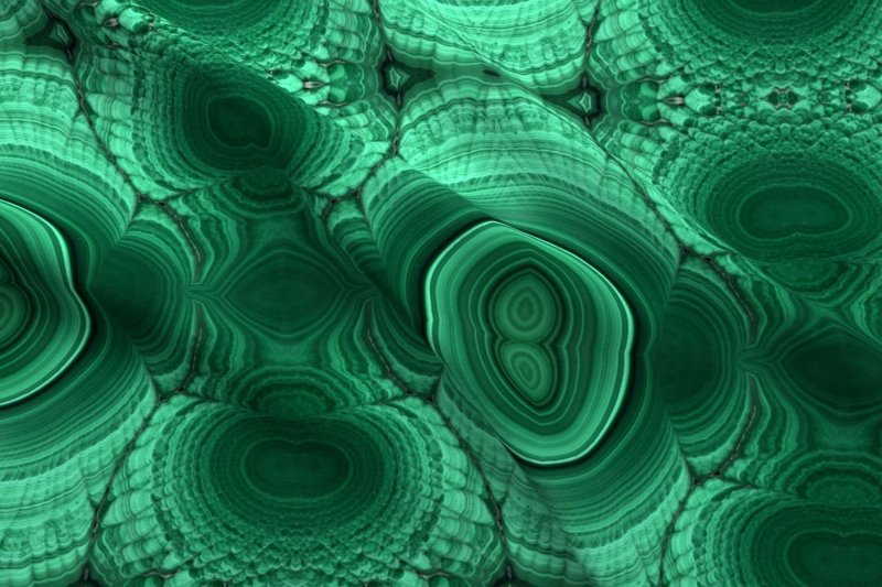 Муаровый малахит