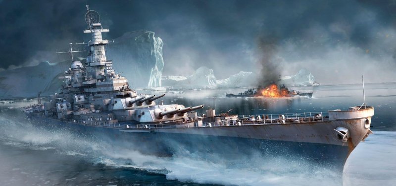Бисмарк линкор варшипс