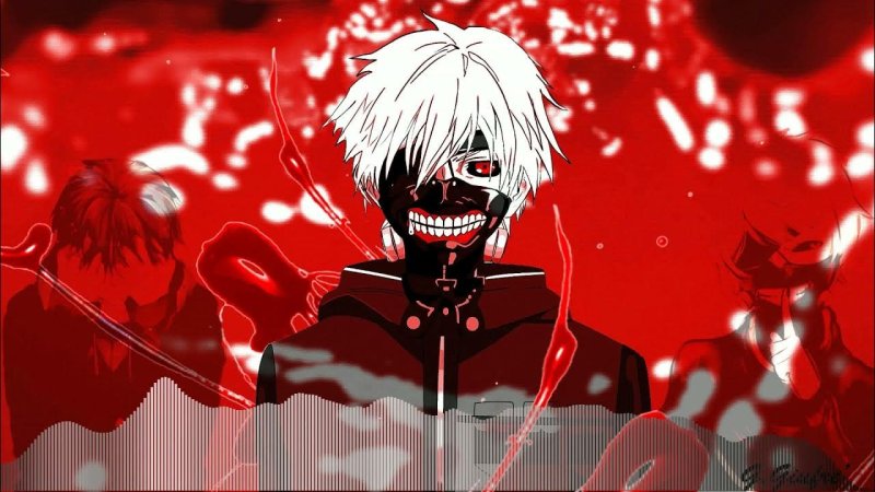 Аниме Токийский гуль кровь