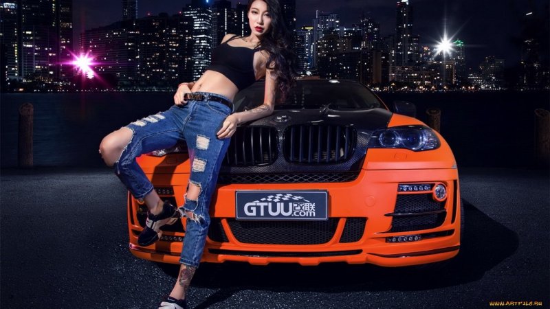 Девушки и авто