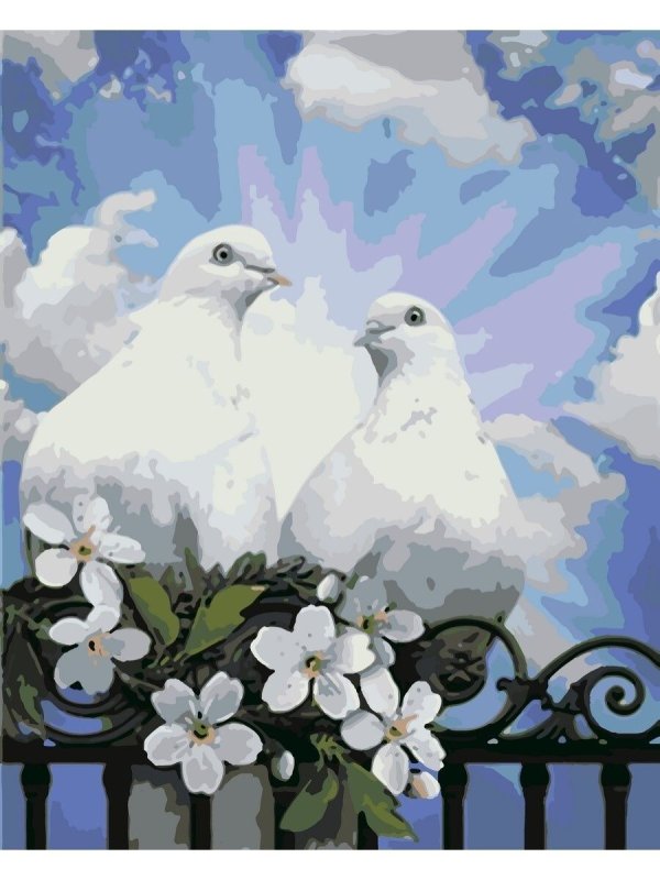 Благовещение Пресвятой Богородицы голуби