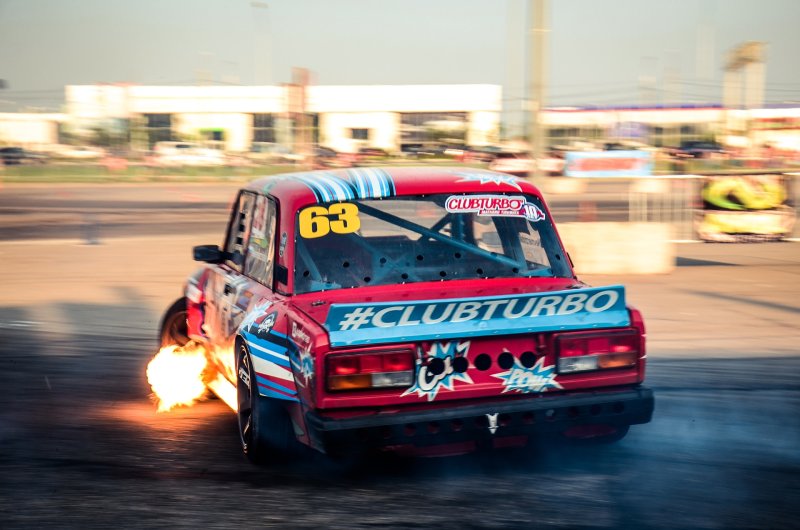 Лада 2107 дрифт корч