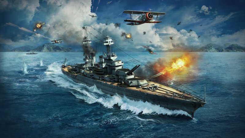 Корабль военный World of Warships
