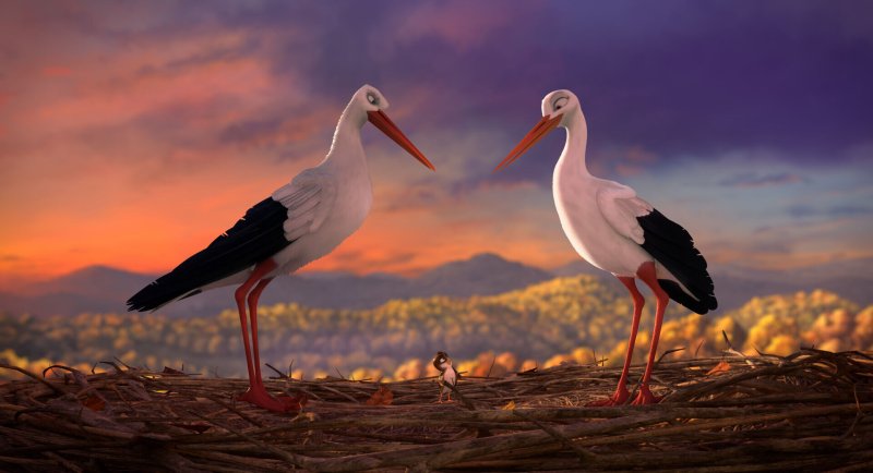 Трио в перьях (2016) Richard the Stork