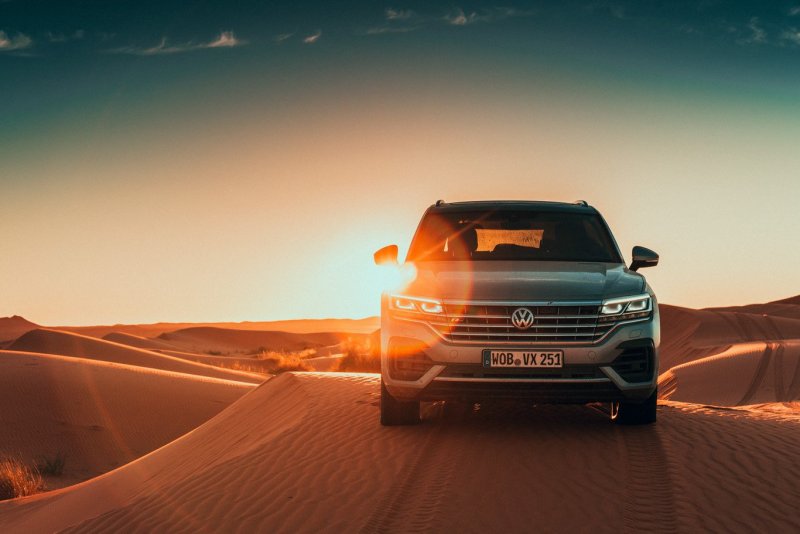 Туарег 2021 ночью