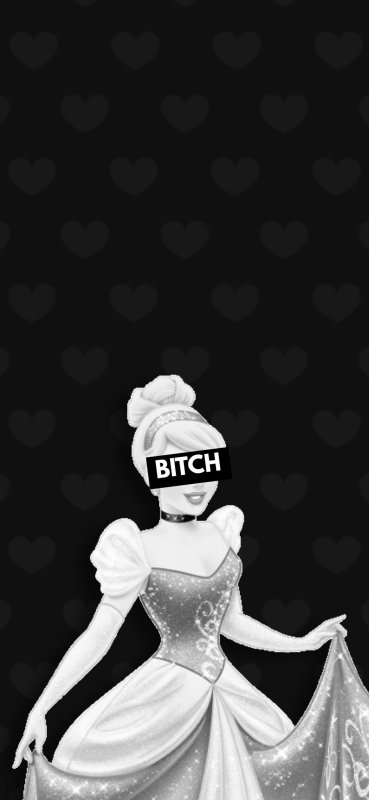 Диснеевские принцессы на темном фоне