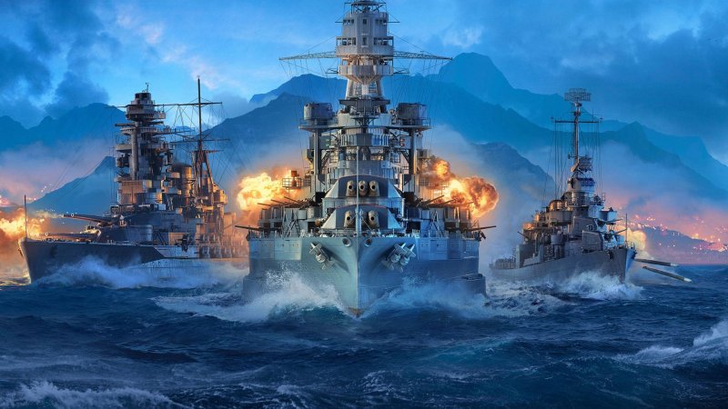 Морской бой World of Warships
