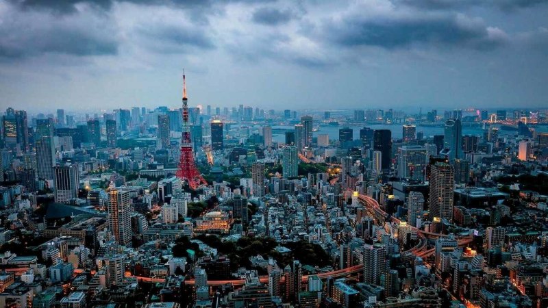 Япония Токио 4к