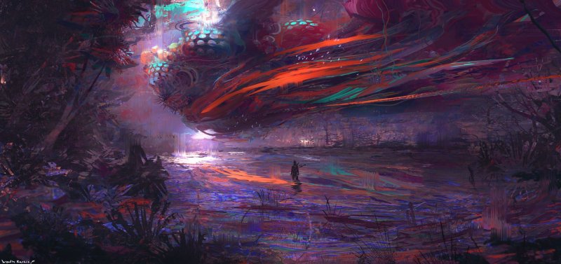 Пейзажи в стиле фэнтези