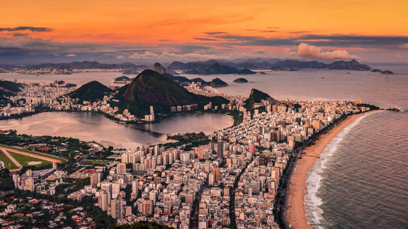 Пляж Фламенго Рио де Жанейро