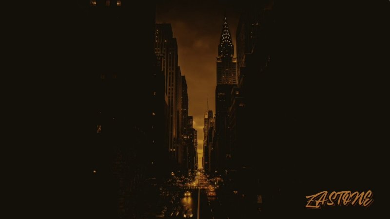 Темная улица Нью Йорка 1080