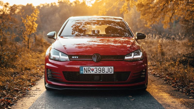 Volkswagen Golf 7 GTI на айфон