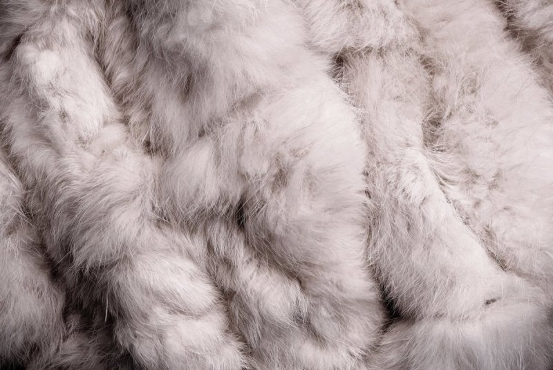 Белый мех фон