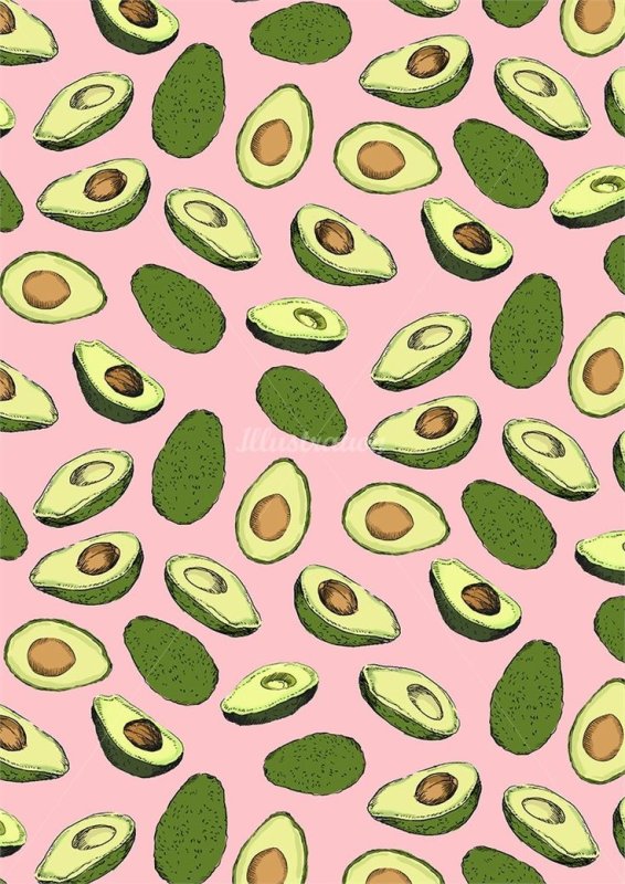 Авокадо фон
