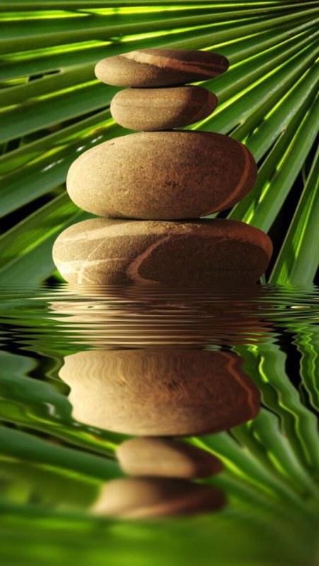 Камни в воде