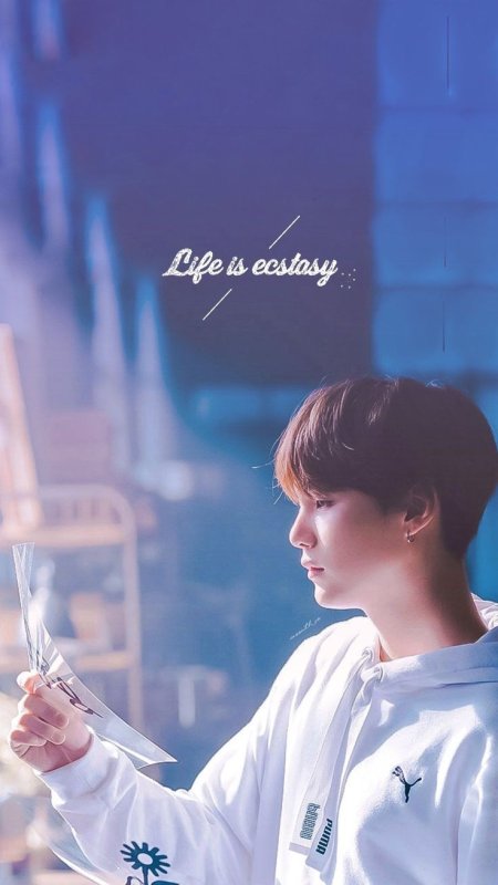 Мин Юнги на телефон