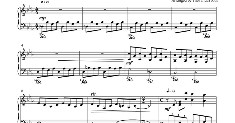 Криминальная Россия Ноты для фортепиано