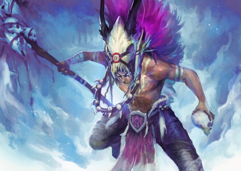 Шаман арт фэнтези