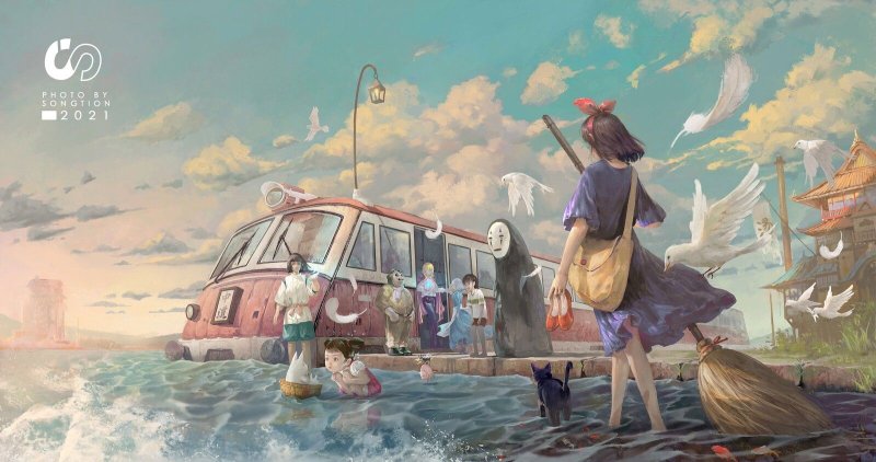 Хаяо Миядзаки рабочий стол