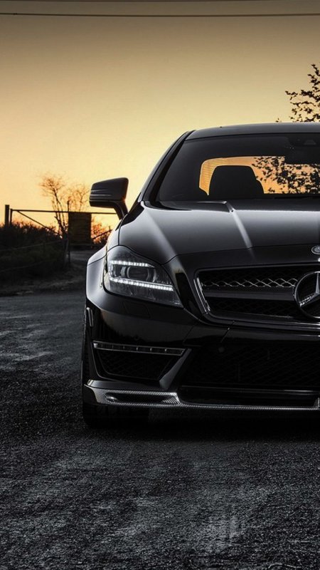 Mercedes CLS 63 AMG на айфон
