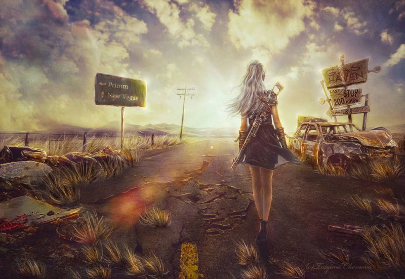 Постапокалипсис арт фоллаут