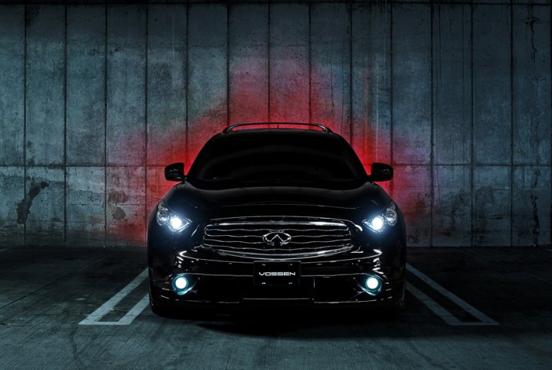 Infiniti fx35 черный