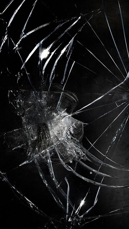 Разбитый экран телефона