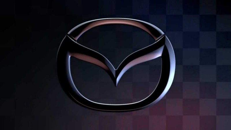 Mazda 6 черный значок